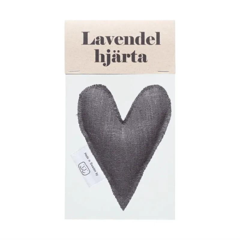 Lavendelhjärta Grått