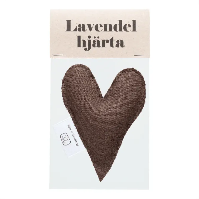 Huvudbild Lavendelhjärta Brunt